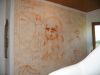 Leonardo da Vinci Wandmalerei.
Mit lsemittelfreien Farben auf Wasserbasis wurde die Wand im Innenbereich einer Praxis gestaltet.
Ausfhrung mit Pinsel, Schwamm und Air Brush.
Wandbemalung Portrait - Werbetechnik Dachau